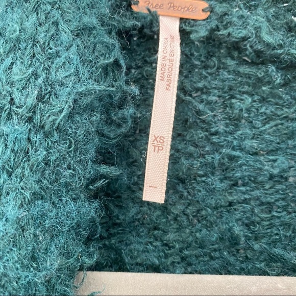 Free People Teal Cardigan - Picture 10 of 10